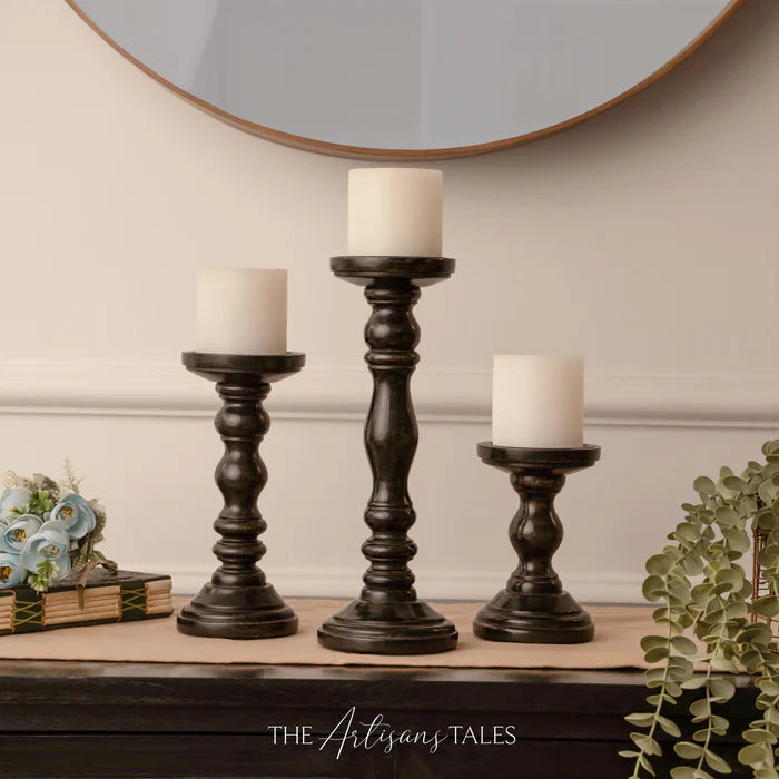 25 Handcrafted Wooden Candle Holder Ideas for Modern & Rustic Homes