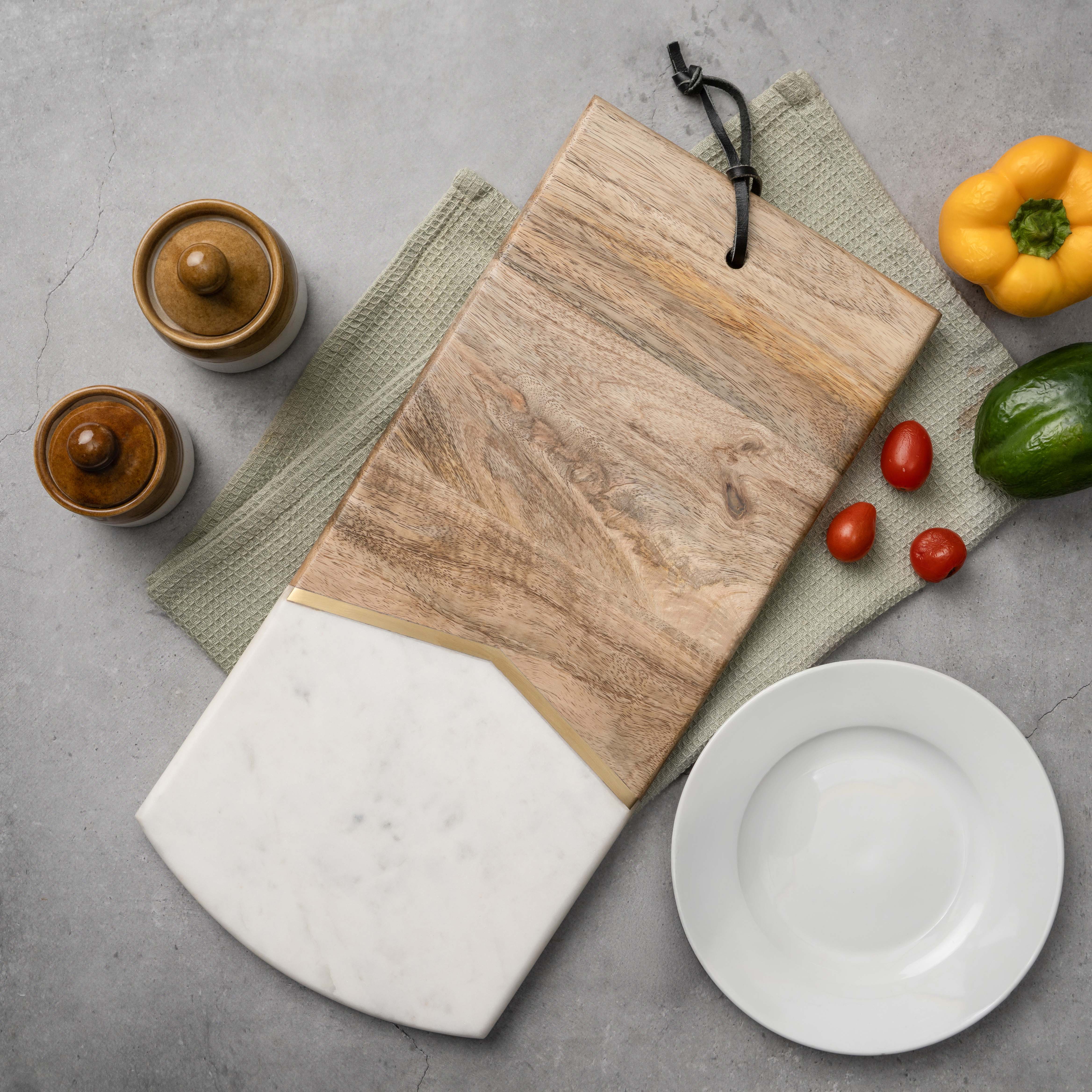 Marble Charcuterie Cheese Board