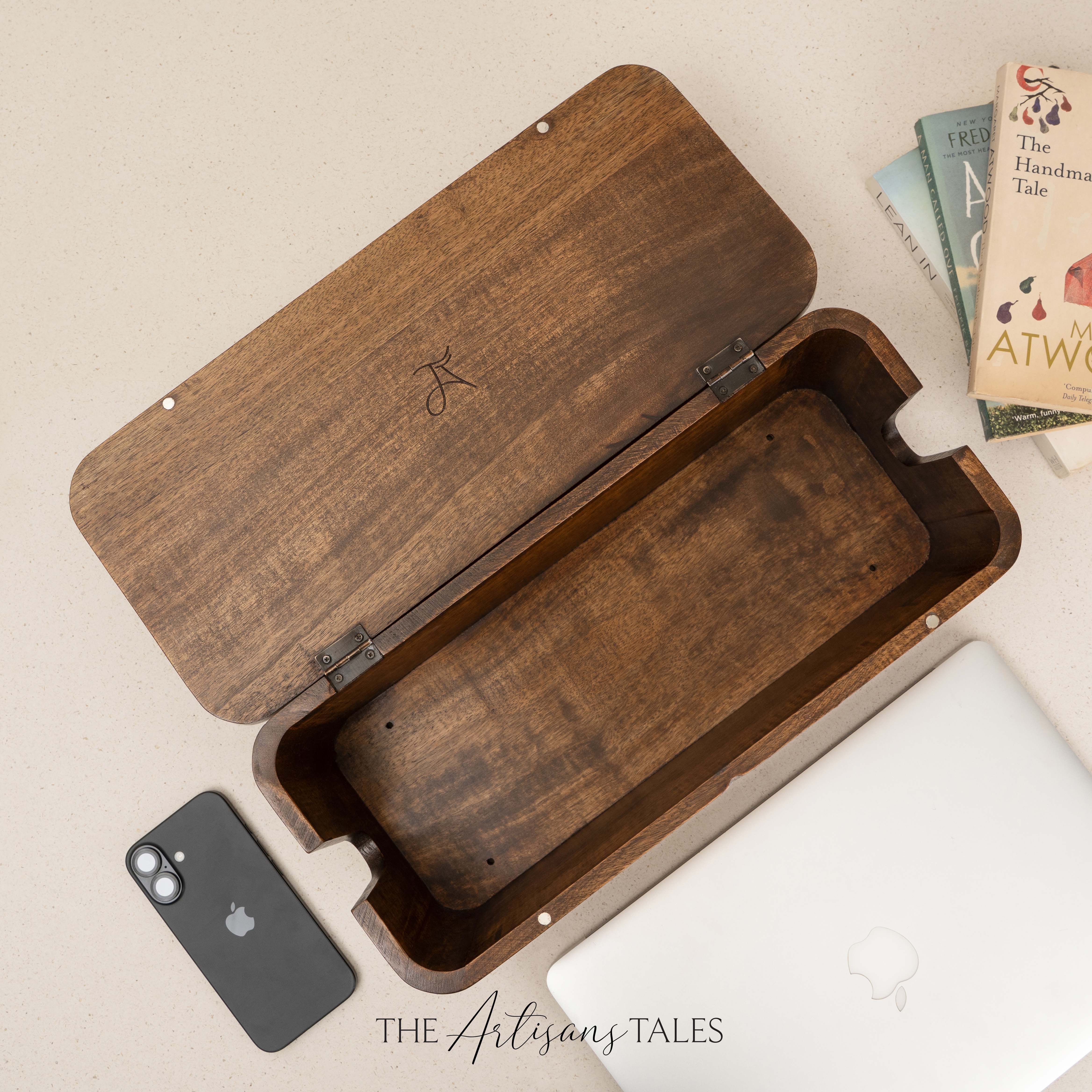 desk organizer handcrafted