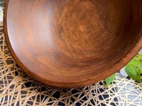Natural Handcrafted Acacia Wood Salad Bowl