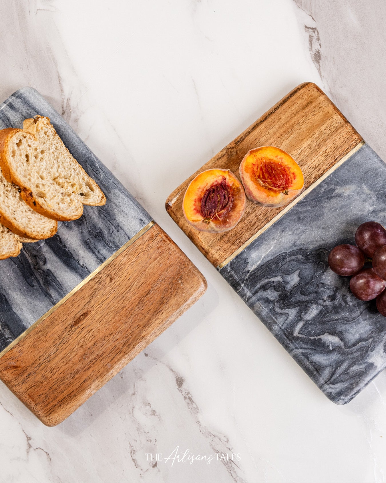 marble wood boards