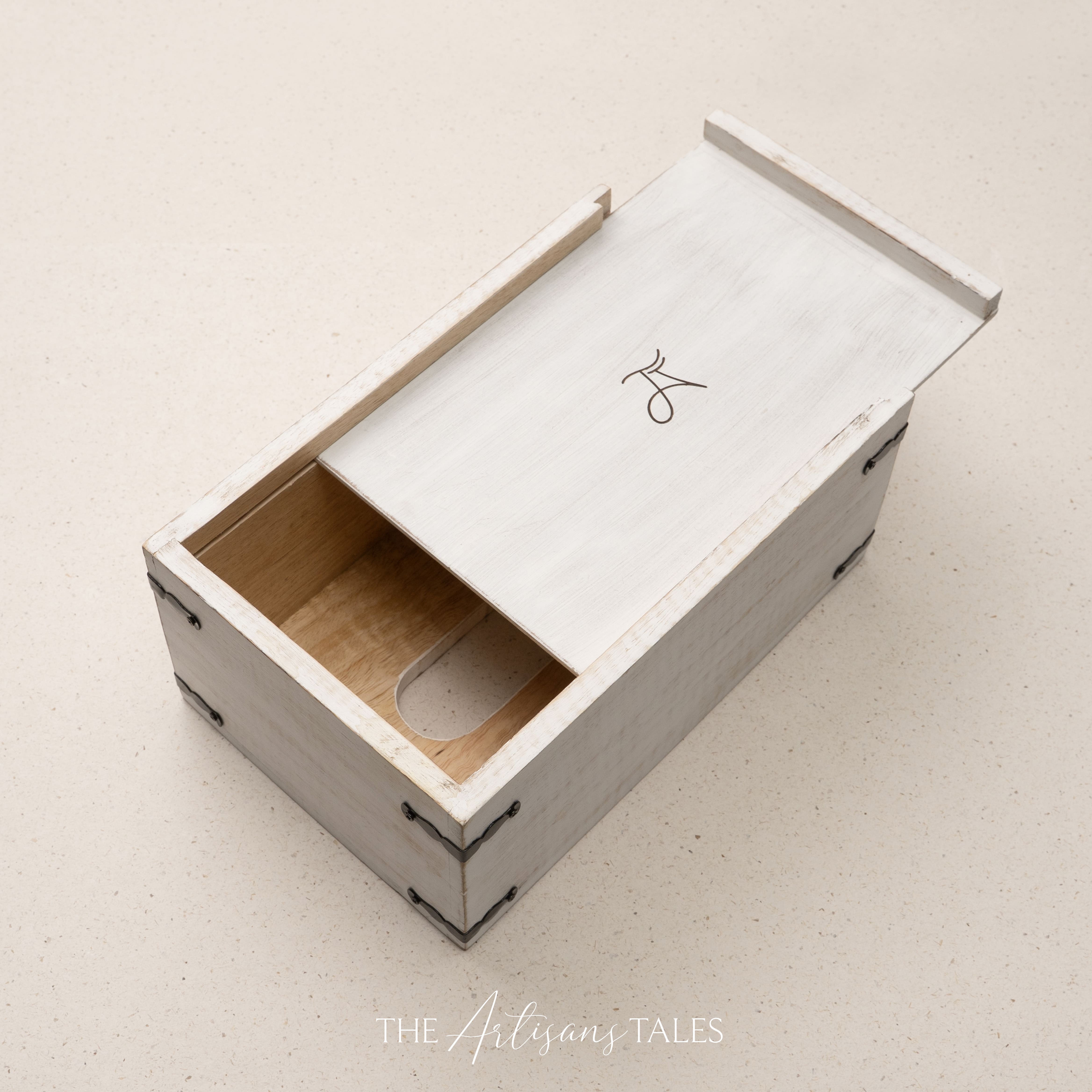 tissue holder wooden for home