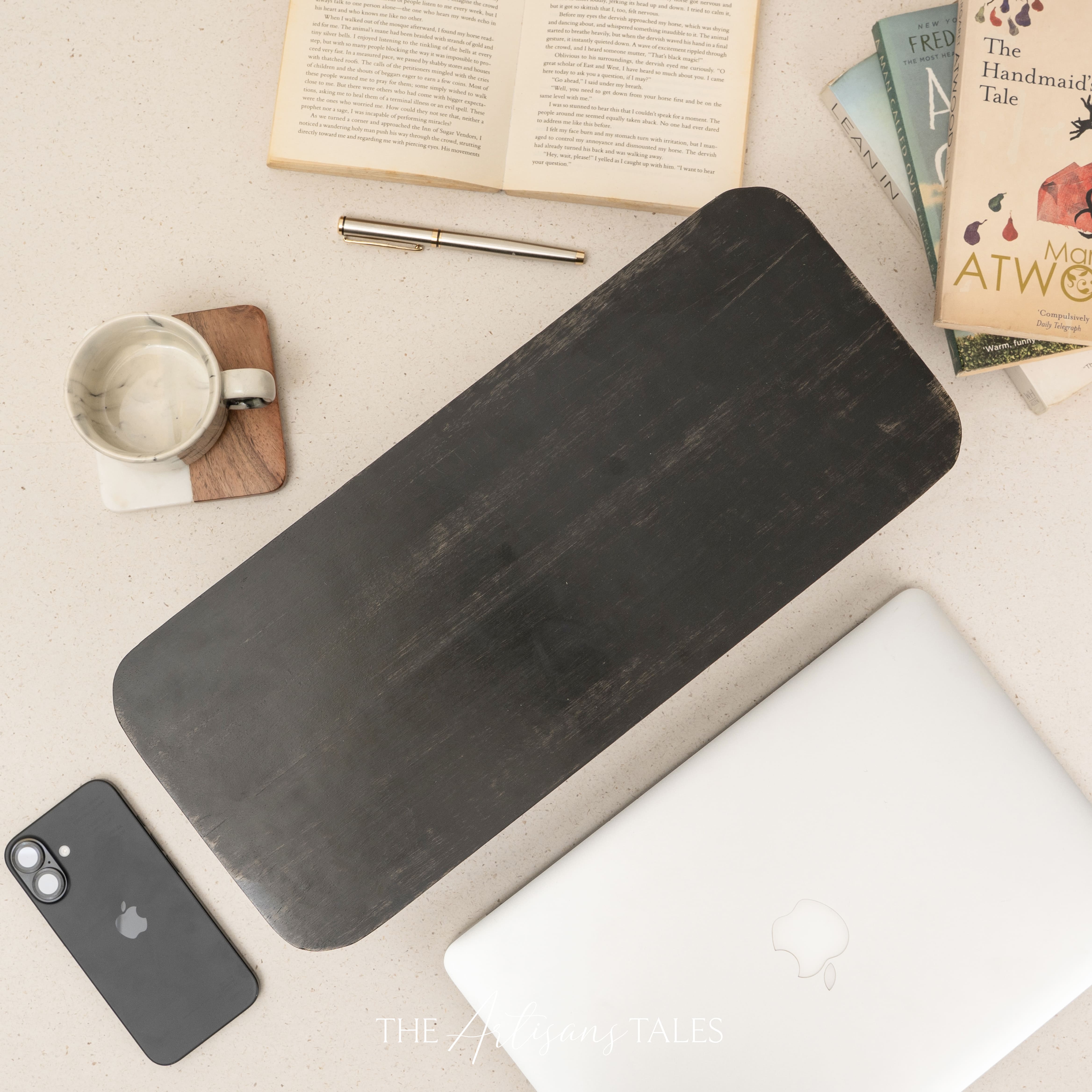 Wooden desk organizer