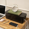 Cable Management Dark Wood Box